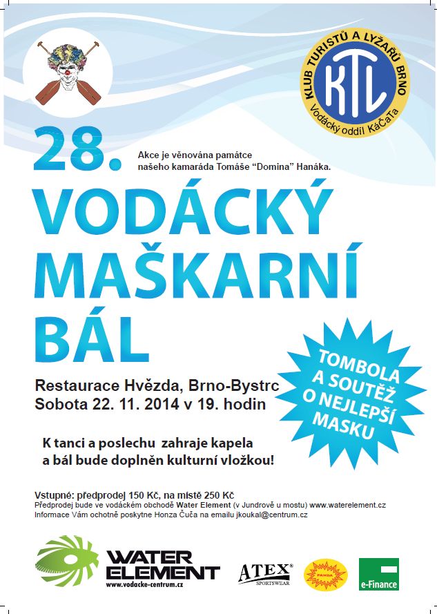 28. Vodácký maškarní bál